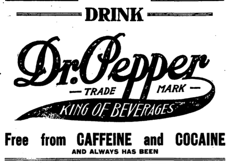Dr Pepper Advertisement